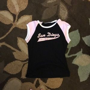 Brandy Melville San Diego crop top
